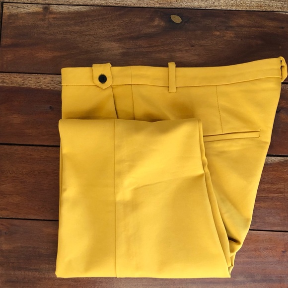 Zara Pants - Zara Basic mustard color pants AUD12